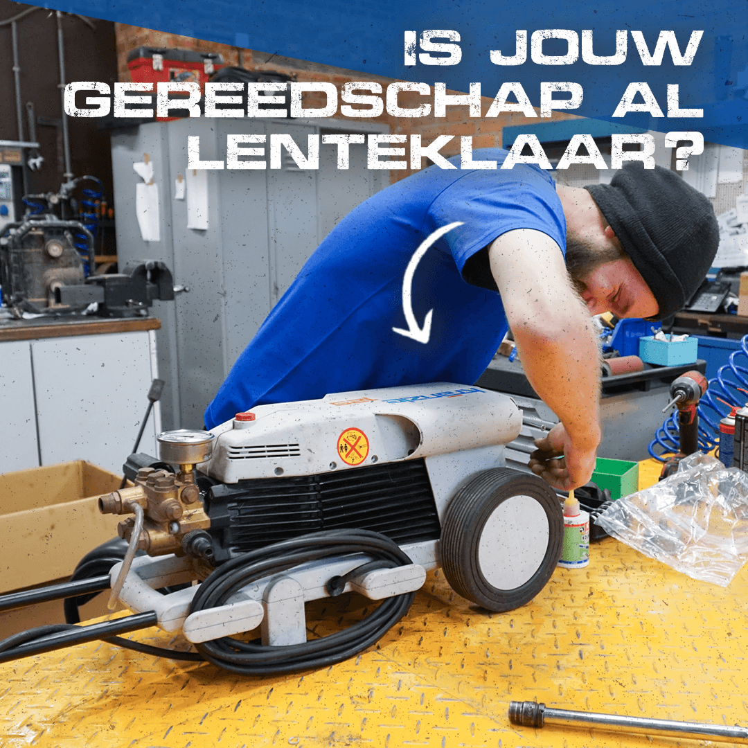 Is jouw gereedschap lenteklaar?